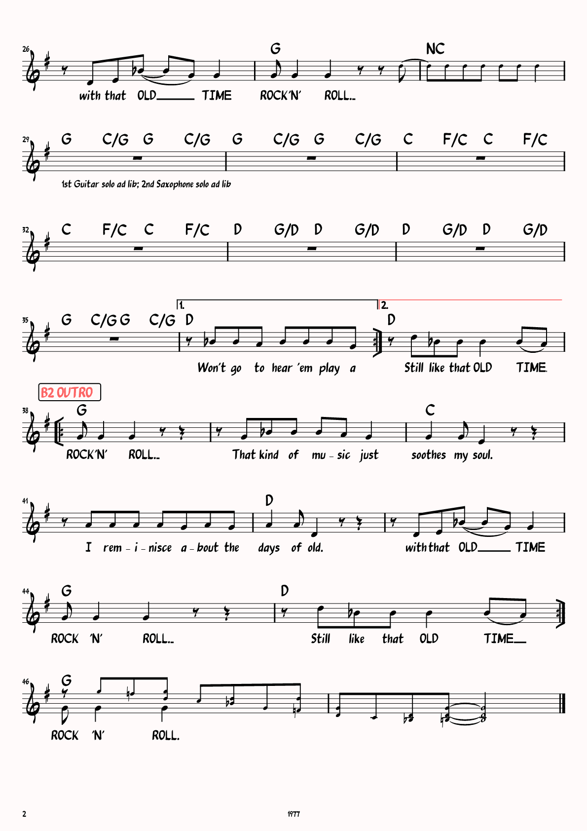 Sheet Music